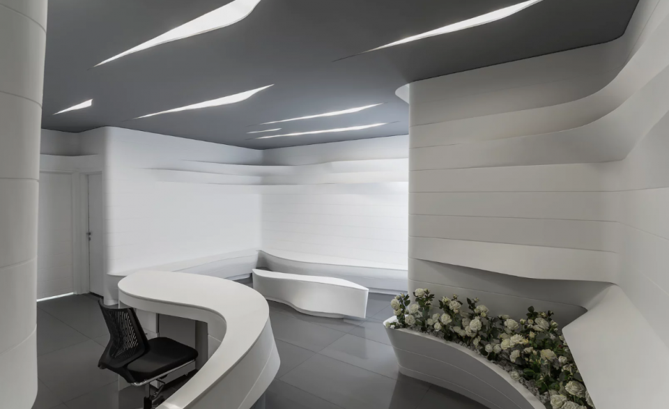 طراحی داخلی مطب دندانپزشکی ظفر