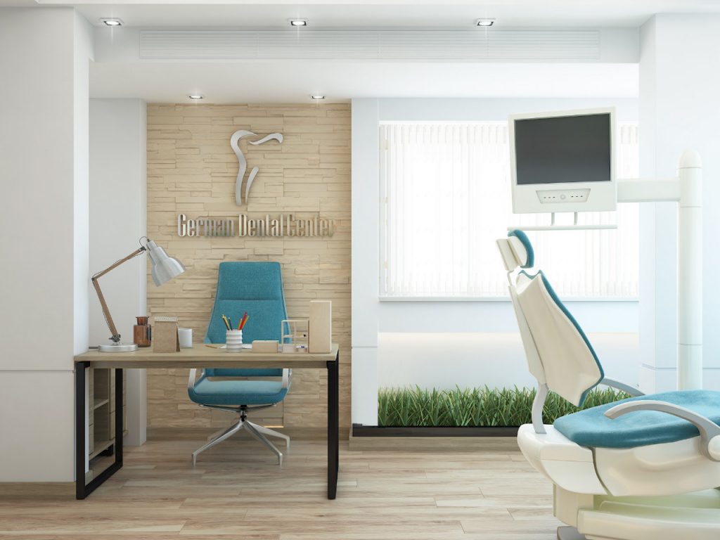 طراحی داخلی مطب دندانپزشکی